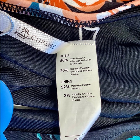 NWT CUPSHE High rise Swim Bottoms - Picture 7 of 7